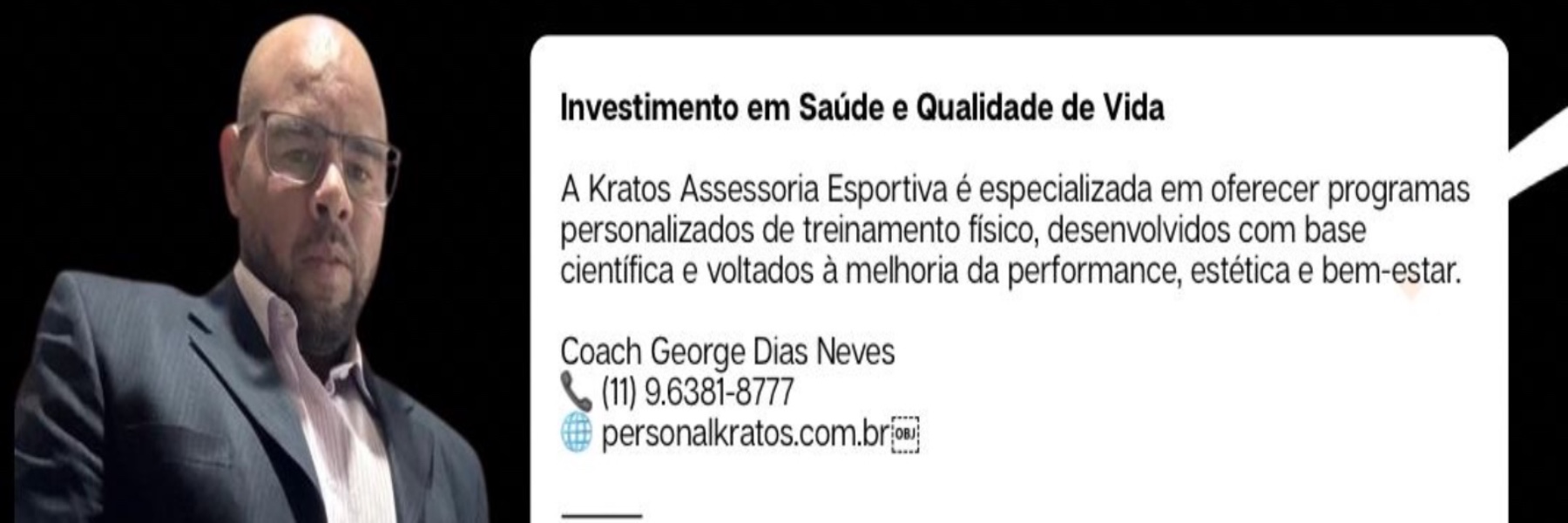 Treinos com George, Personal Trainer em São Paulo