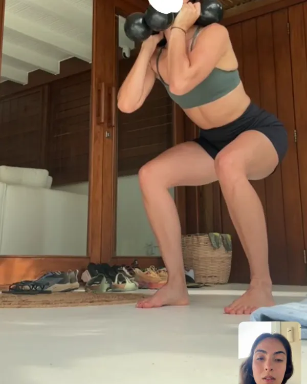 Treino com Ana em São Paulo