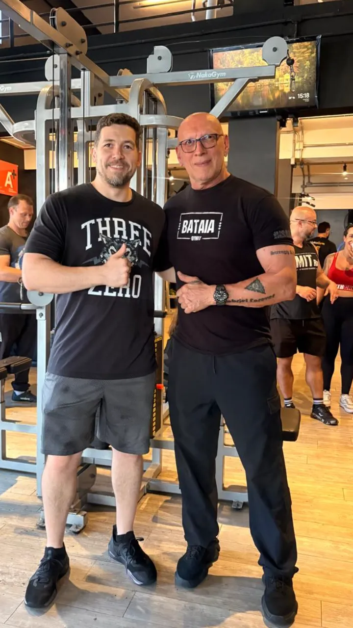 Treino com Paulo em São Paulo