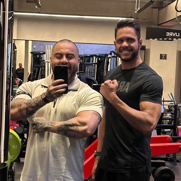 Treino com Felipe em São Paulo