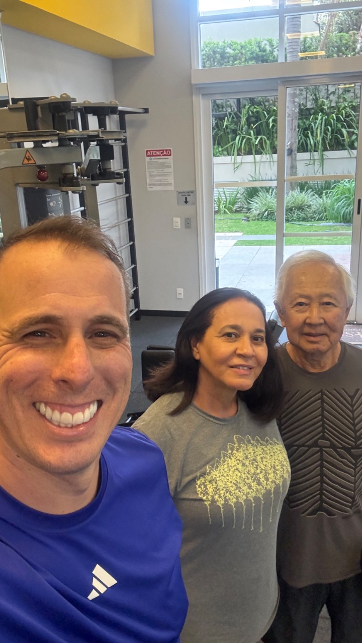 Treino com Manoel em São Paulo