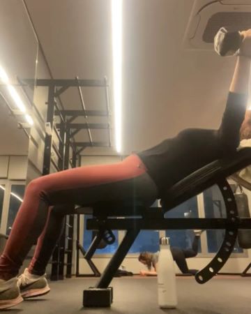Treino com Luciana em São Paulo