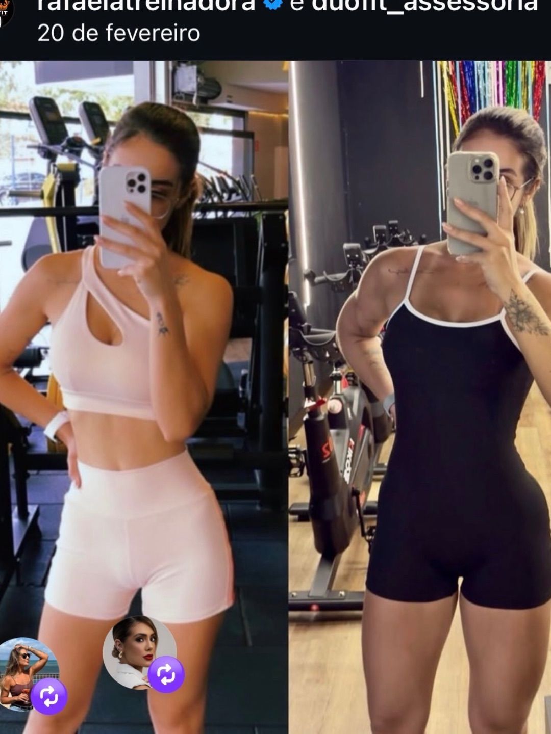 Treino com Rafaela em São Paulo