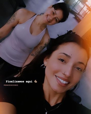 Treino com Thuany Souza em São Paulo